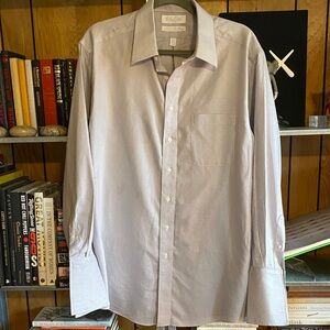 Roundtree & Yorke Gold Label No iron Cufflink Dress Shirt